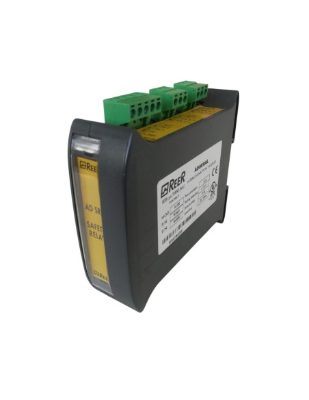 SICHERHEITSRELAIS FÜR SICHERHEITSVORHÄNGE 2NA1NC AD SR0